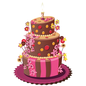a birthday cake